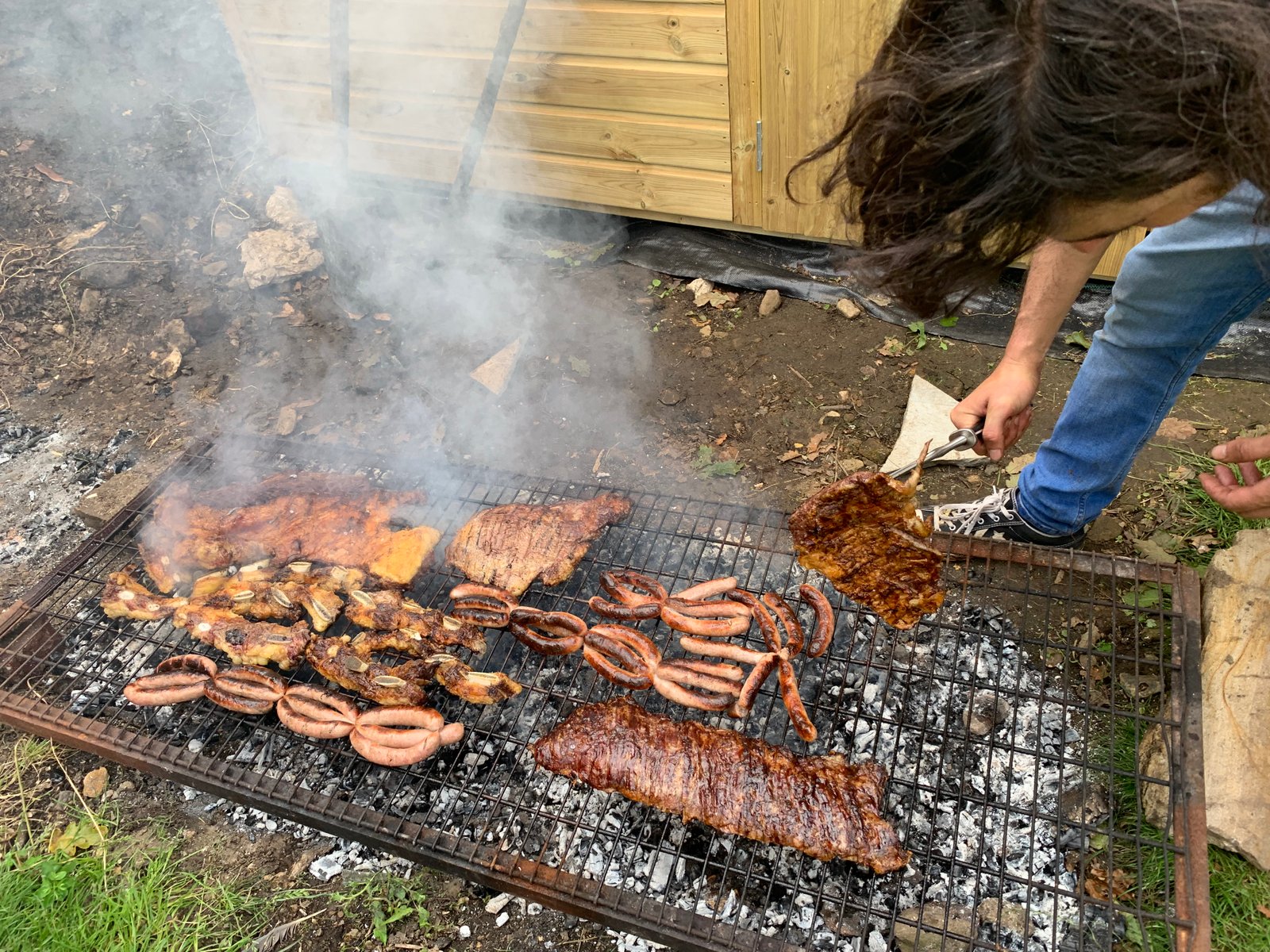 Argentine Asado by the River or in the Church