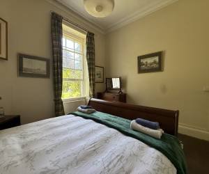 Garden Bedroom with large bed